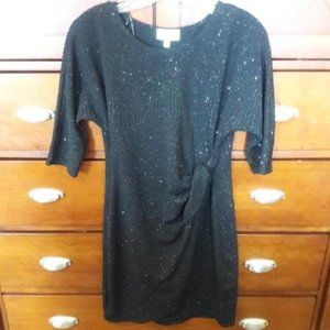 3/4 inch sleeve cocktail dress